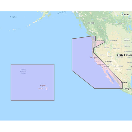 Furuno U.S. West Coast, Hawaii  Baja Mexico - Vector Chart, Standard Resolution Satellite Photos f/Baja Mexico - Unlock Code [MM3-VNA-024] - Sea & Tech Outfitters Florida, LLC