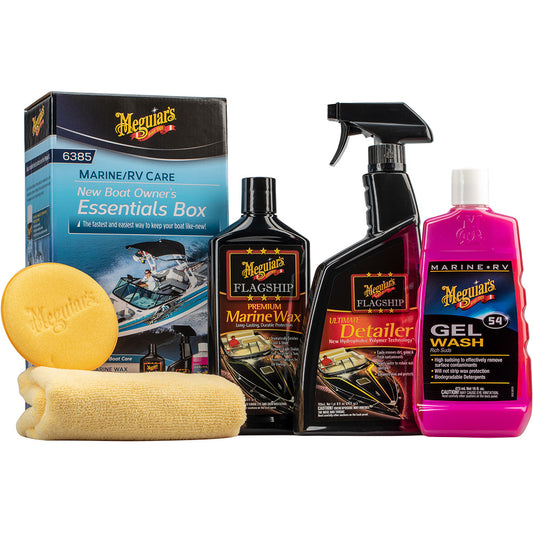 Meguiars New Boat Owners Essentials Kit [M6385] - Sea & Tech Outfitters Florida, LLC
