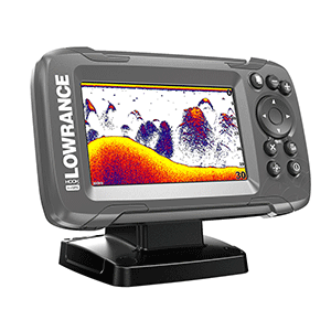 LOWRANCE HOOK2-4X FISHFINDER ALL SEASON PACK & ICE