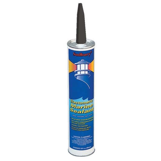 Sudbury Elastomeric Marine Sealant - 10oz Cartridge - Black [302] - Sea & Tech Outfitters Florida, LLC