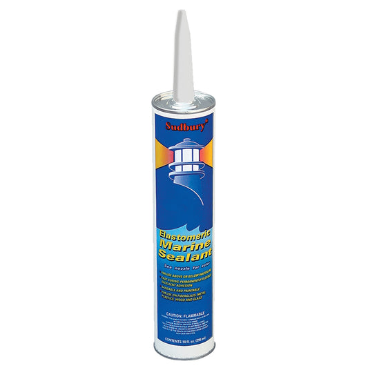 Sudbury Elastomeric Marine Sealant - 10oz Cartridge - Clear [301] - Sea & Tech Outfitters Florida, LLC