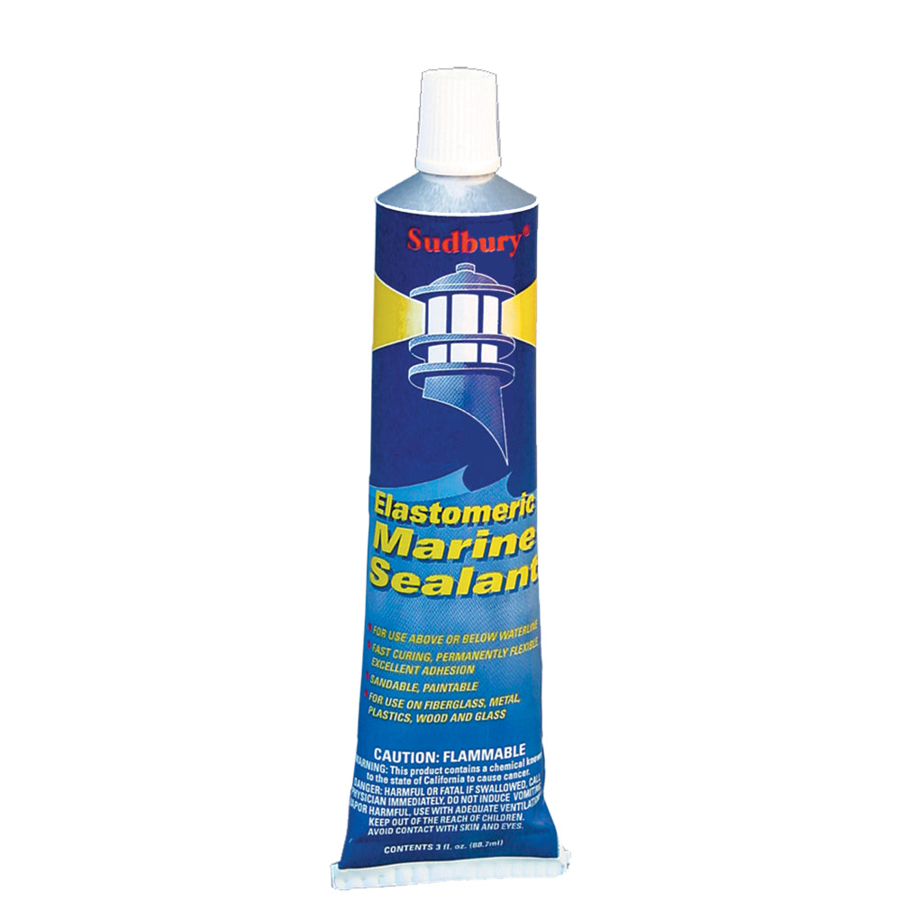 Sudbury Elastomeric 3 oz (89ml) Sealant Tube - White [320] - Sea & Tech Outfitters Florida, LLC
