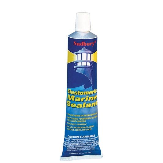 Sudbury Elastomeric 3 oz (89ml) Sealant Tube - White [320] - Sea & Tech Outfitters Florida, LLC