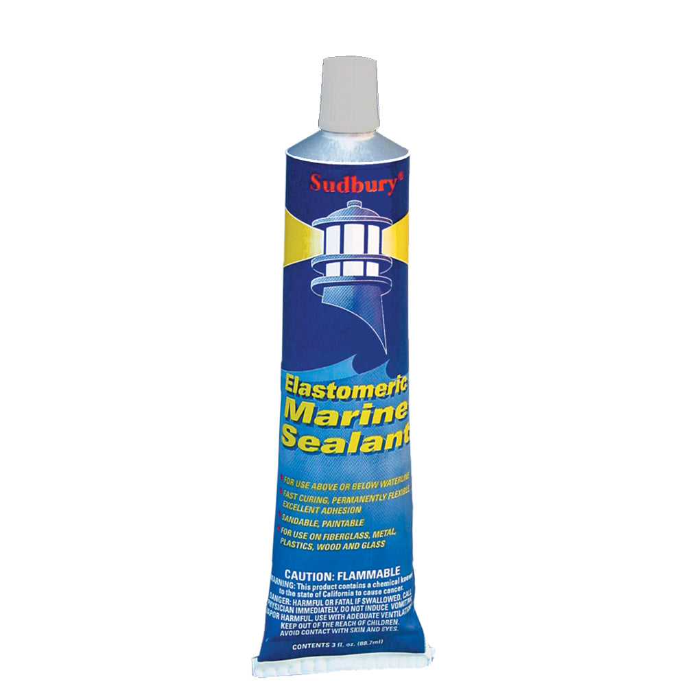 Sudbury Elastomeric 3 oz (89ml) Sealant Tube - Clear [321] - Sea & Tech Outfitters Florida, LLC