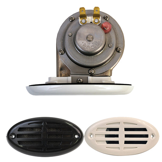 Attwood Drop-In Hidden Horn w/ Black and White Covers [11478-7] - Sea & Tech Outfitters Florida, LLC