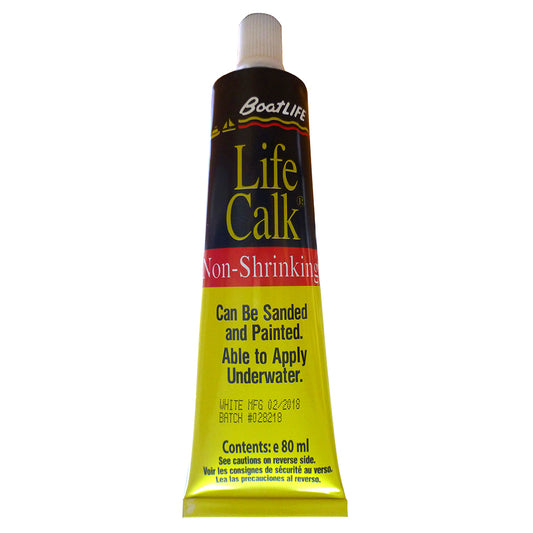 BoatLIFE Life-Calk Sealant Tube - Non-Shrinking - 2.8 FL. Oz - White [1030] - Sea & Tech Outfitters Florida, LLC