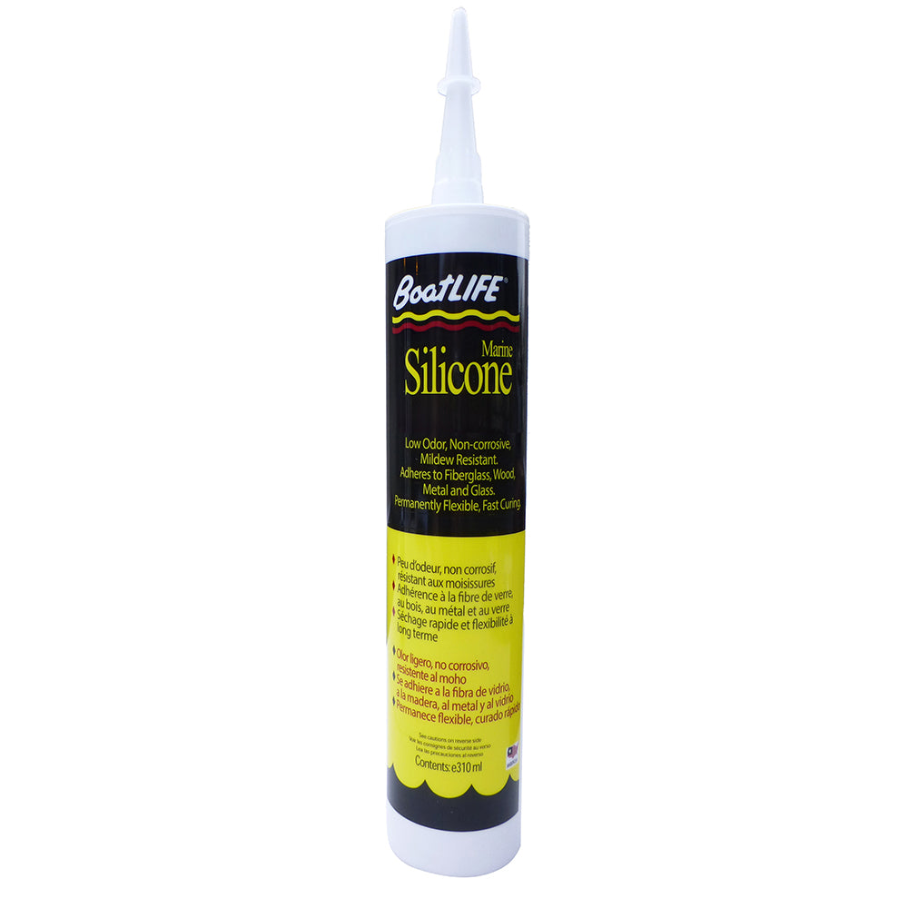 BoatLIFE Silicone Rubber Sealant Cartridge - White [1151] - Sea & Tech Outfitters Florida, LLC
