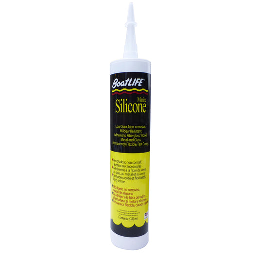 BoatLIFE Silicone Rubber Sealant Cartridge - White [1151] - Sea & Tech Outfitters Florida, LLC