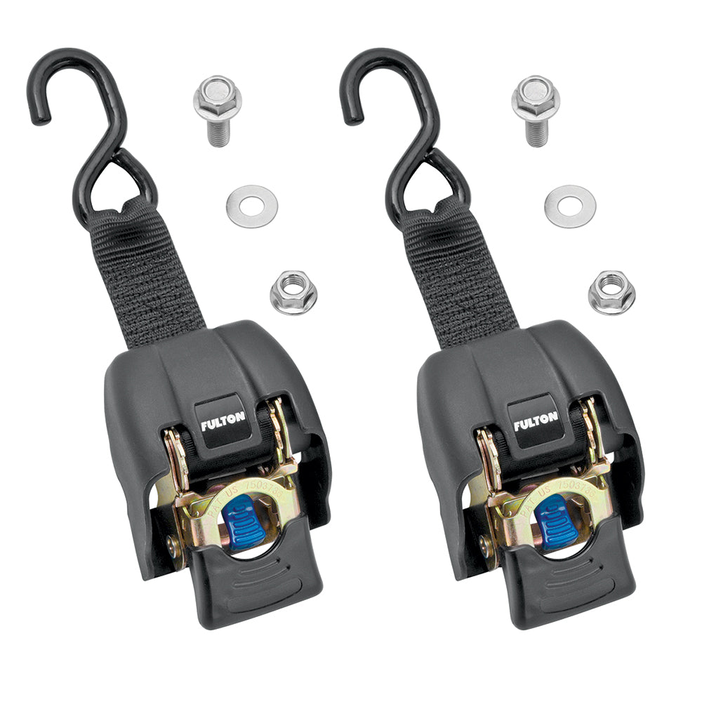 Fulton Transom Ratchet Tie Down - 2" x 43" - 2-Pack [2060366] - Sea & Tech Outfitters Florida, LLC