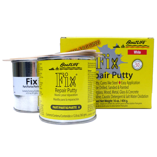 BoatLIFE Fix Repair Putty - 16oz - White [1196] - Sea & Tech Outfitters Florida, LLC