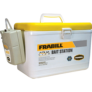 FRABILL BAIT BOX WITH AERATOR 8 QUART