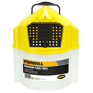 FRABILL MAGNUM FLOW TROLL 10 QUART MINNOW BUCKET
