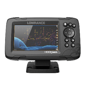 LOWRANCE HOOK REVEAL 5X GPS FISHFINDER WITH SPLITSHOT T/D