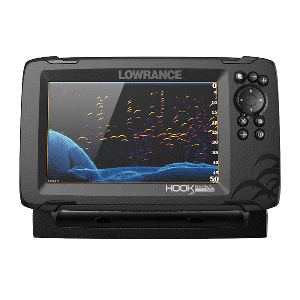 LOWRANCE HOOK REVEAL 7X GPS FISHFINDER W/ SPLITSHOT T/D