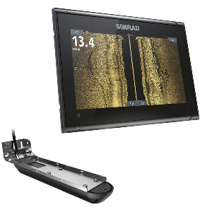 Simrad GO9 XSE Chartplotter/Fishfinder w/Active Imaging 3-in-1 Transom
