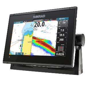 Simrad GO9 XSE Chartplotter/Fishfinder w/C-MAP Discover Chart - No Tra