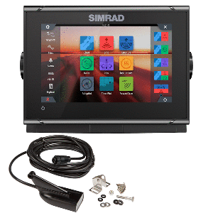 Simrad GO7 XSR Chartplotter/Fishfinder w/HDI Transom Mount Transducer 