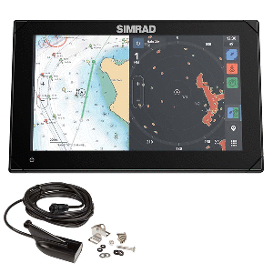 Simrad NSX&trade; 3009 9" Combo Chartplotter &amp; Fishfinder w/HDI Tr