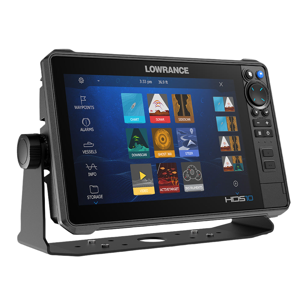 Lowrance HDS PRO 10 - w/ Preloaded C-MAP DISCOVER OnBoard  Active Imaging HD Transducer [000-15984-001]