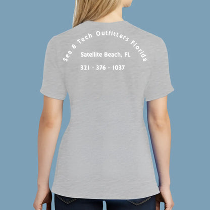 Sea & Tech Outfitters Women’s Activewear - Short Sleeve Dry Fit