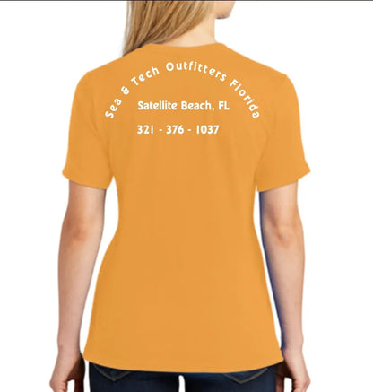 Sea & Tech Outfitters Women’s Activewear - Short Sleeve Dry Fit
