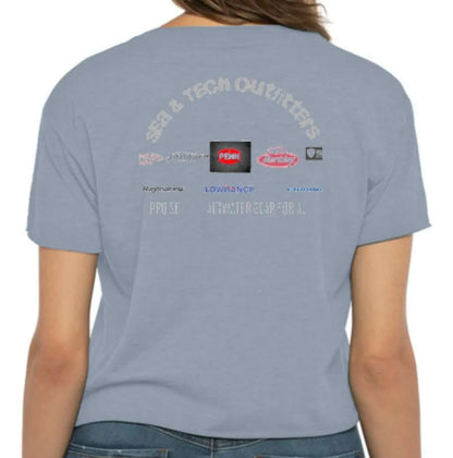 Sea & Tech Outfitters Women’s Crop Top T-Shirt