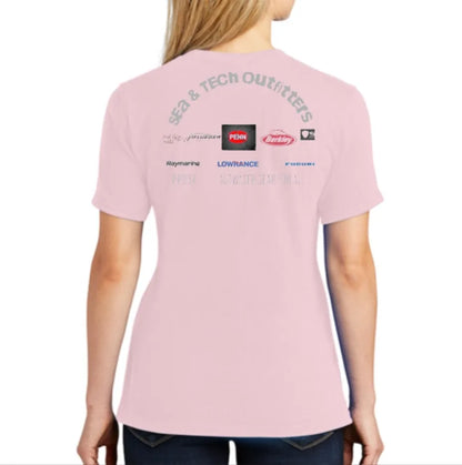 Sea & Tech Outfitters Women’s Activewear - Short Sleeve Dry Fit